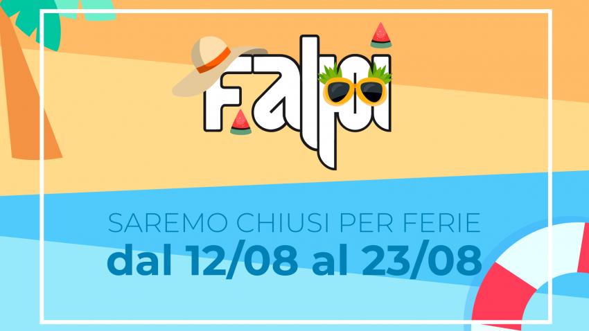 Chiusura Estiva 2024 Falpi Srl