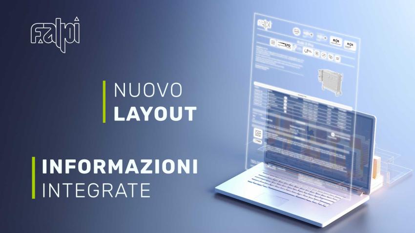 Nuove schede tecniche Falpi